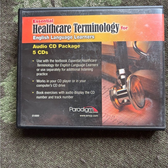 Audio CDs Essential Healthcare Terminology for English language learners - Picture 2 of 4